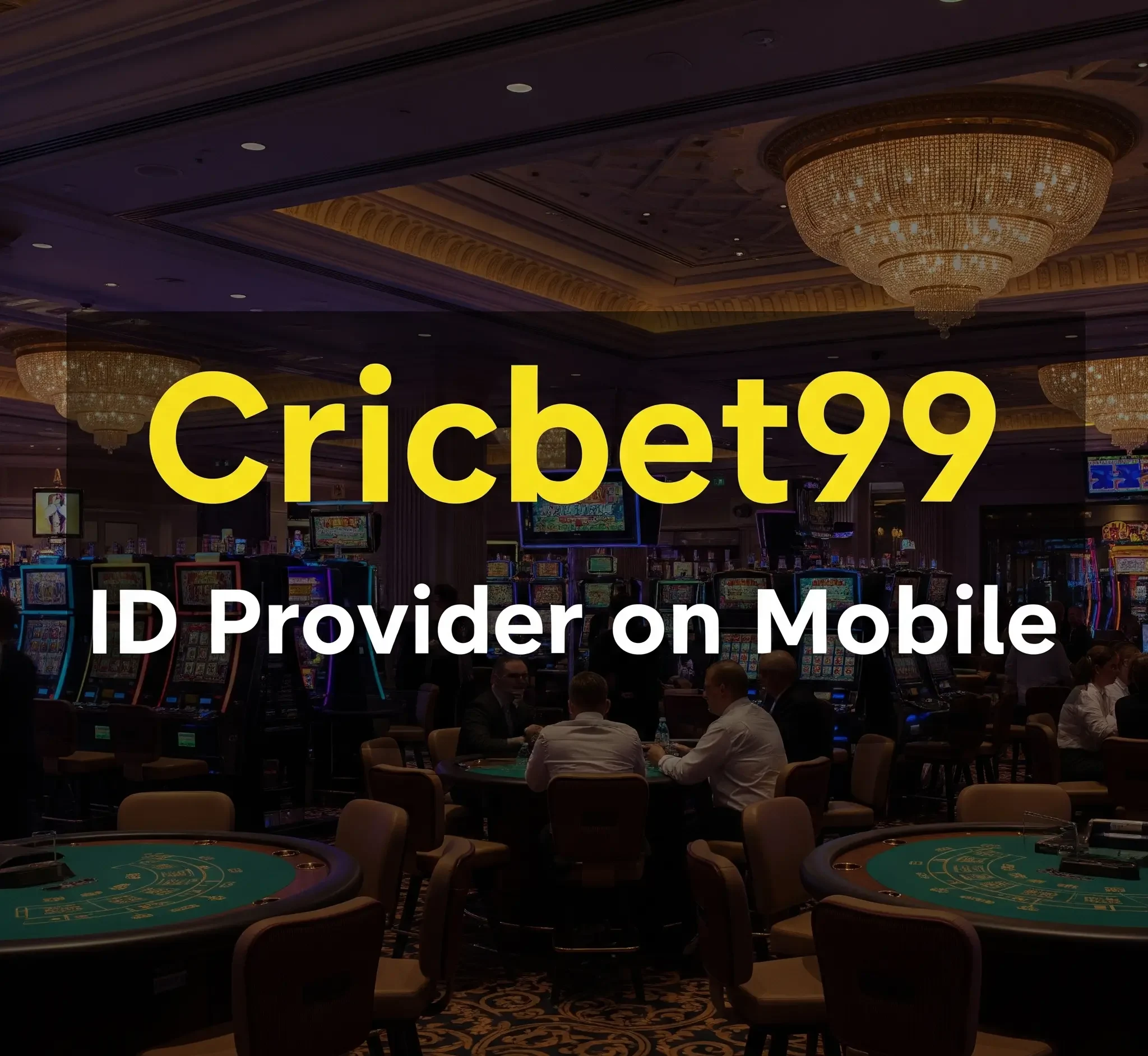 Cricbet99 ID Provider on Mobile