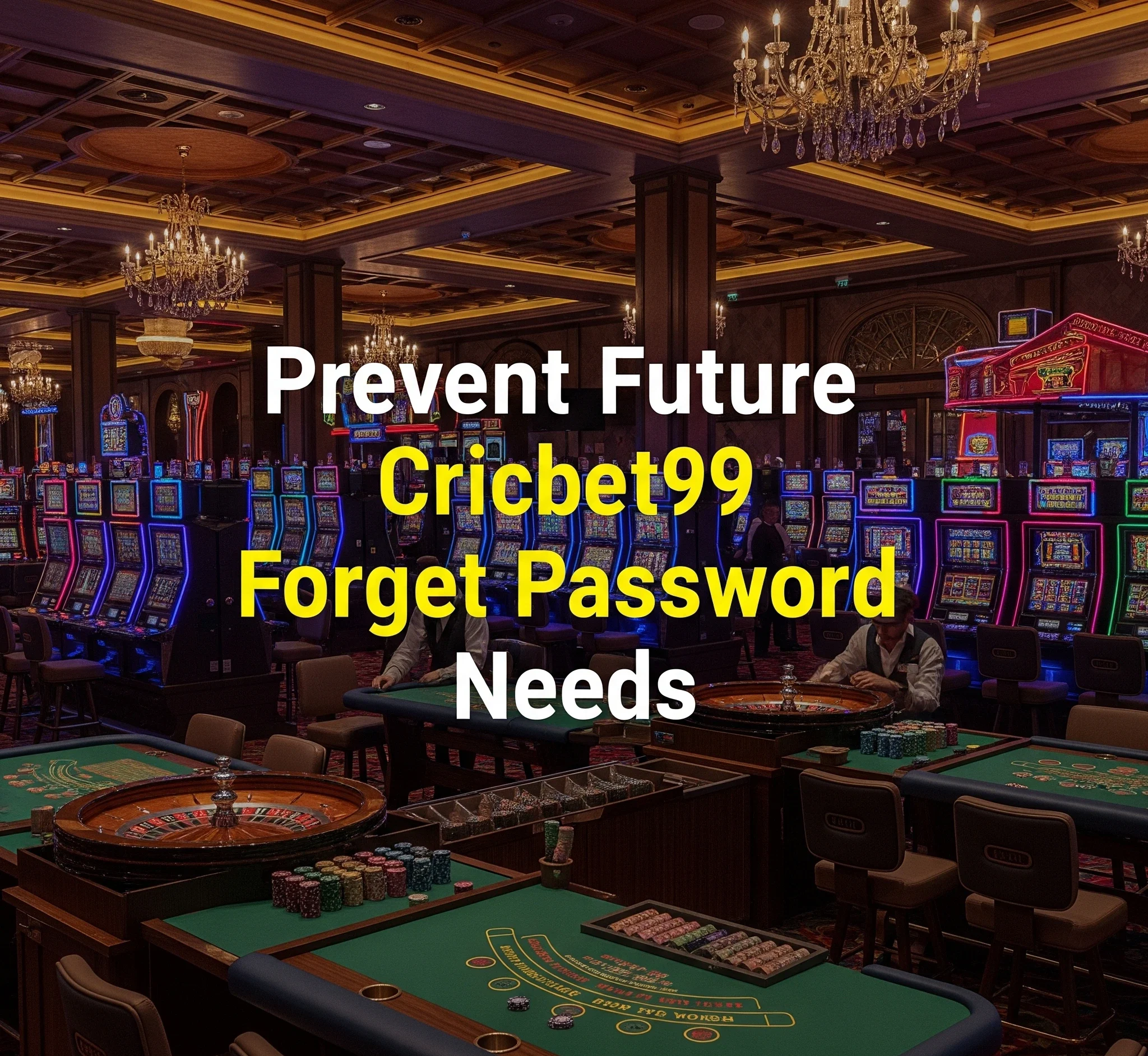 Prevent Future Cricbet99 Forget Password Needs