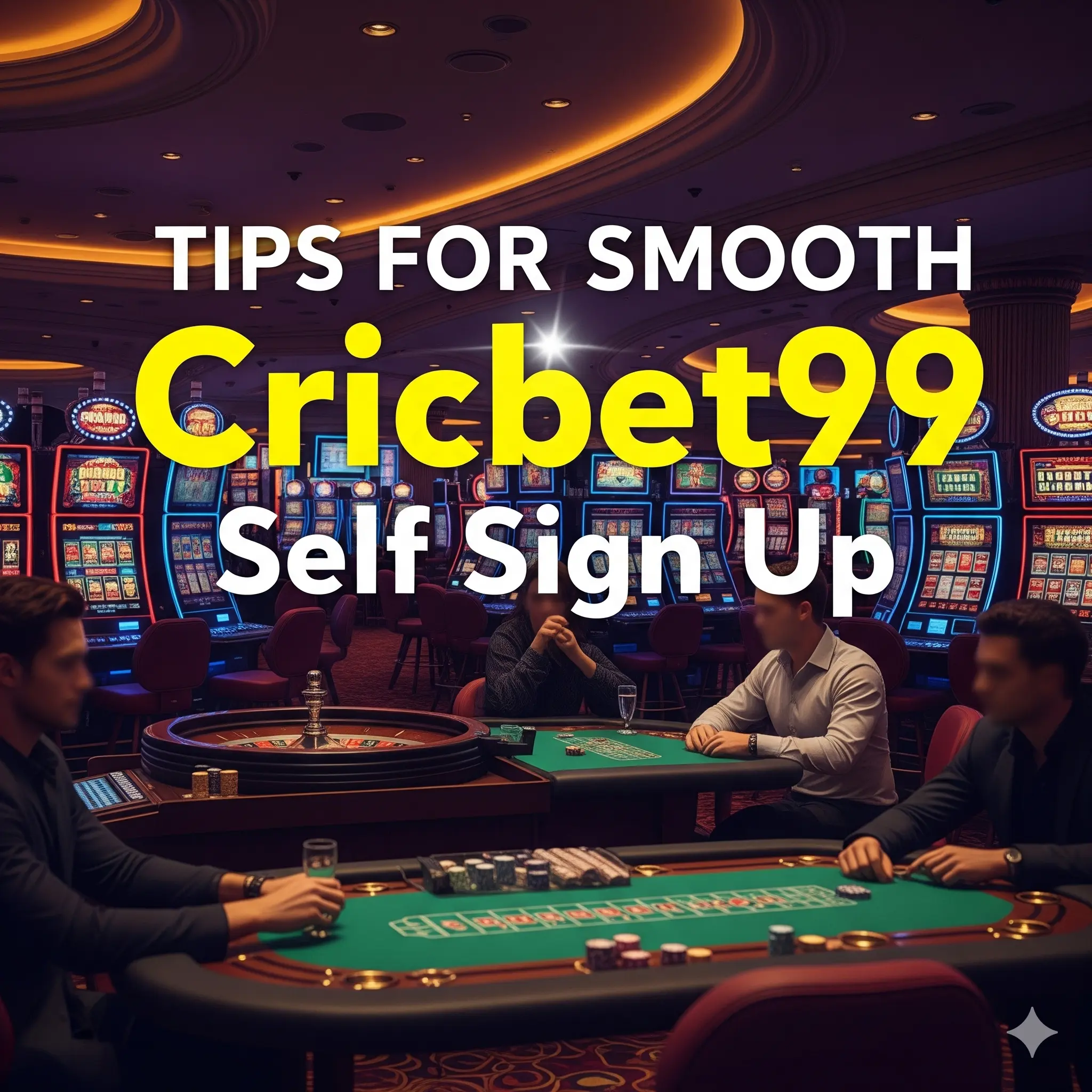 Tips for Smooth Cricbet99 Self Sign Up