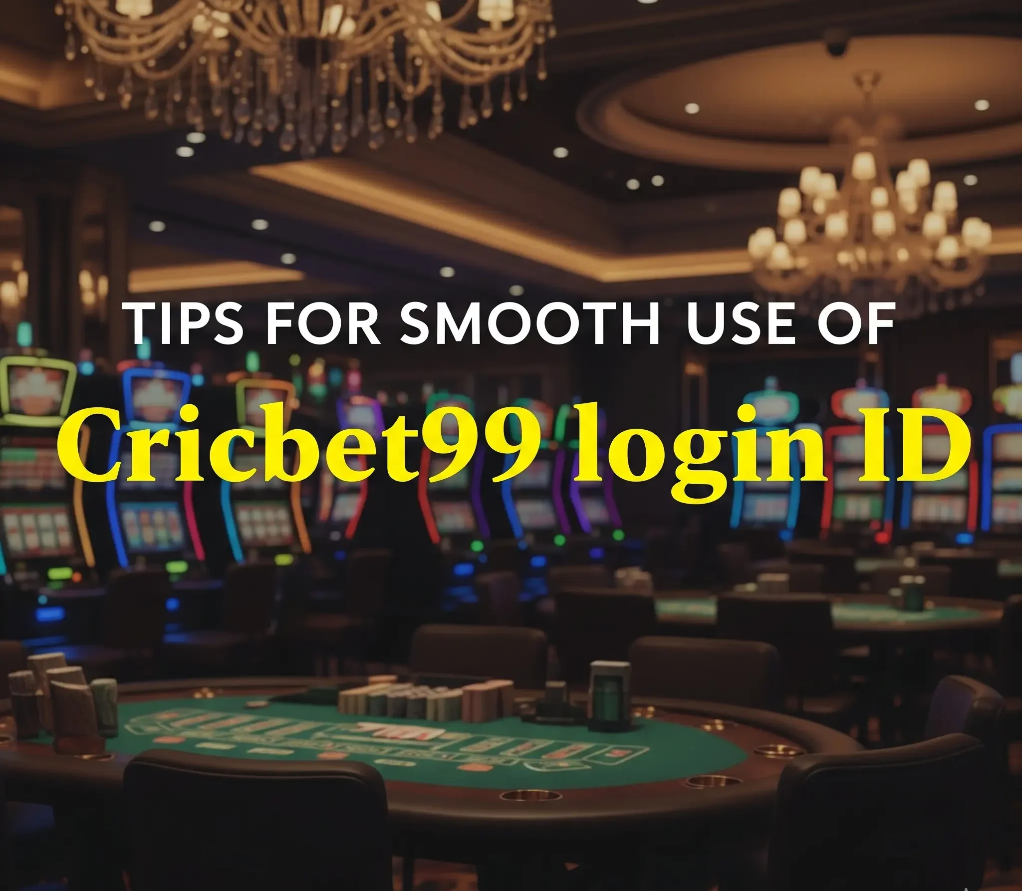 Tips for Smooth Use of Criicbet99login Id
