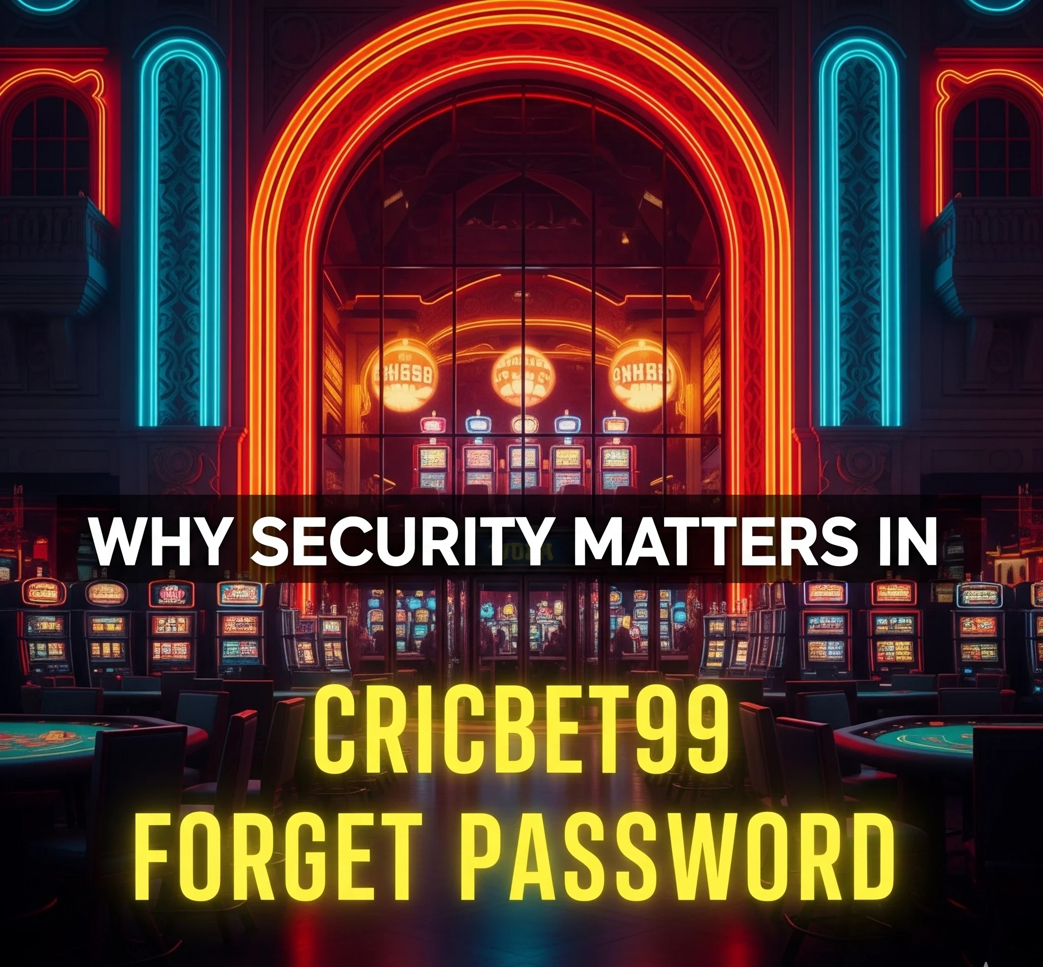 Why Security Matters in Cricbet99 Forget Password