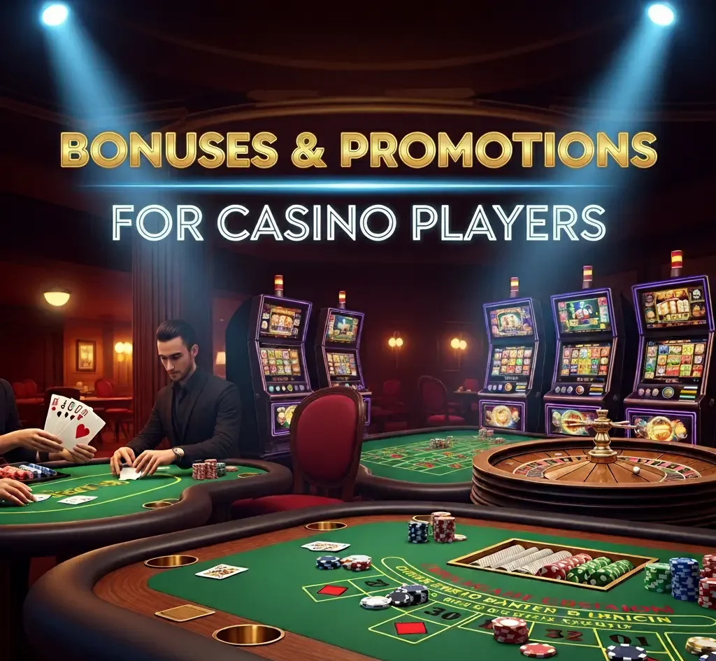 bonus and promotions for casino players
