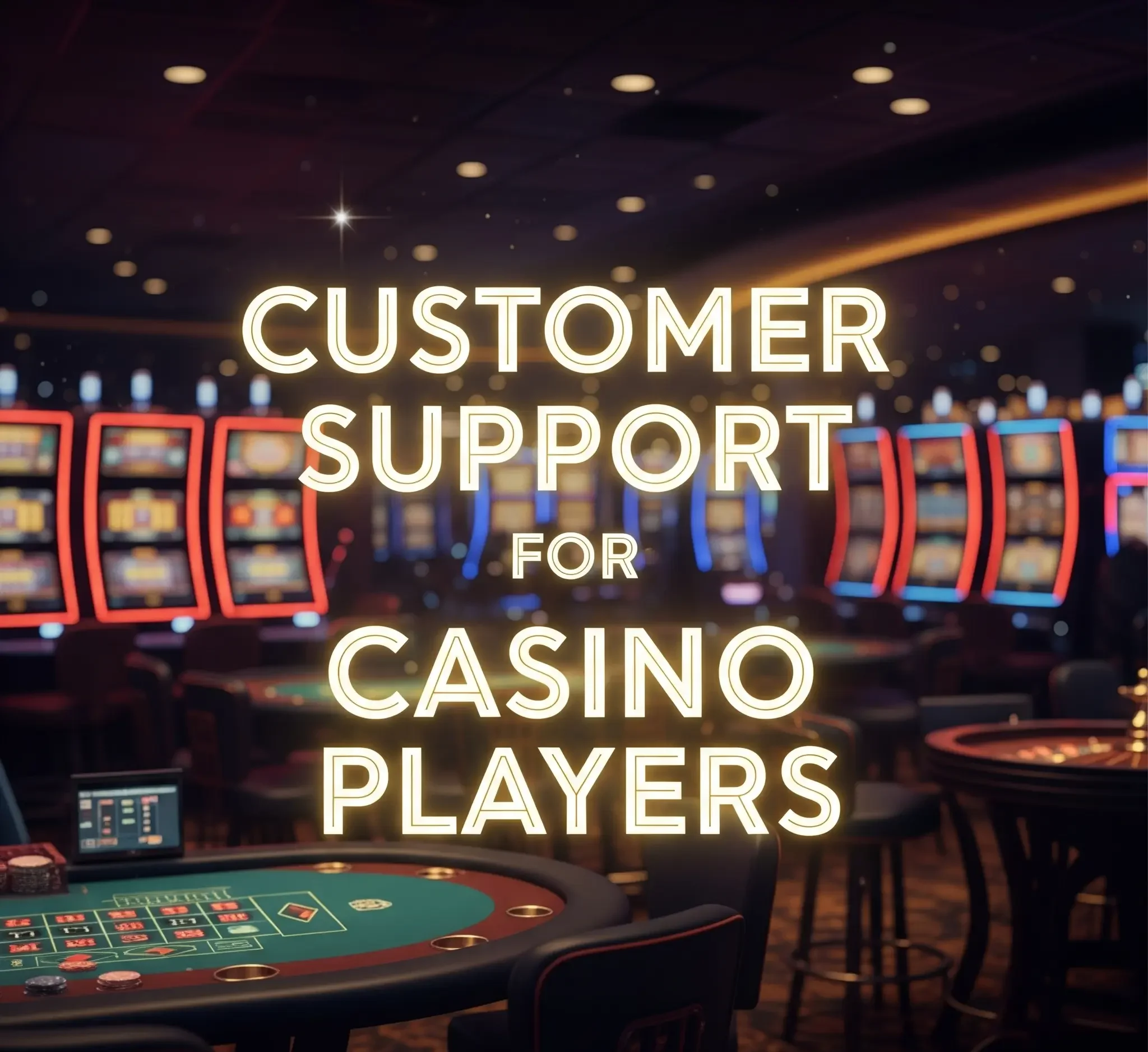 customer support for casino Players