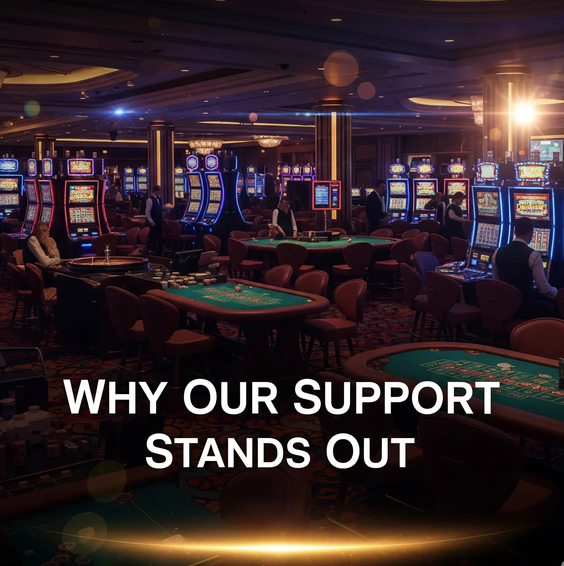 why our support stands out
