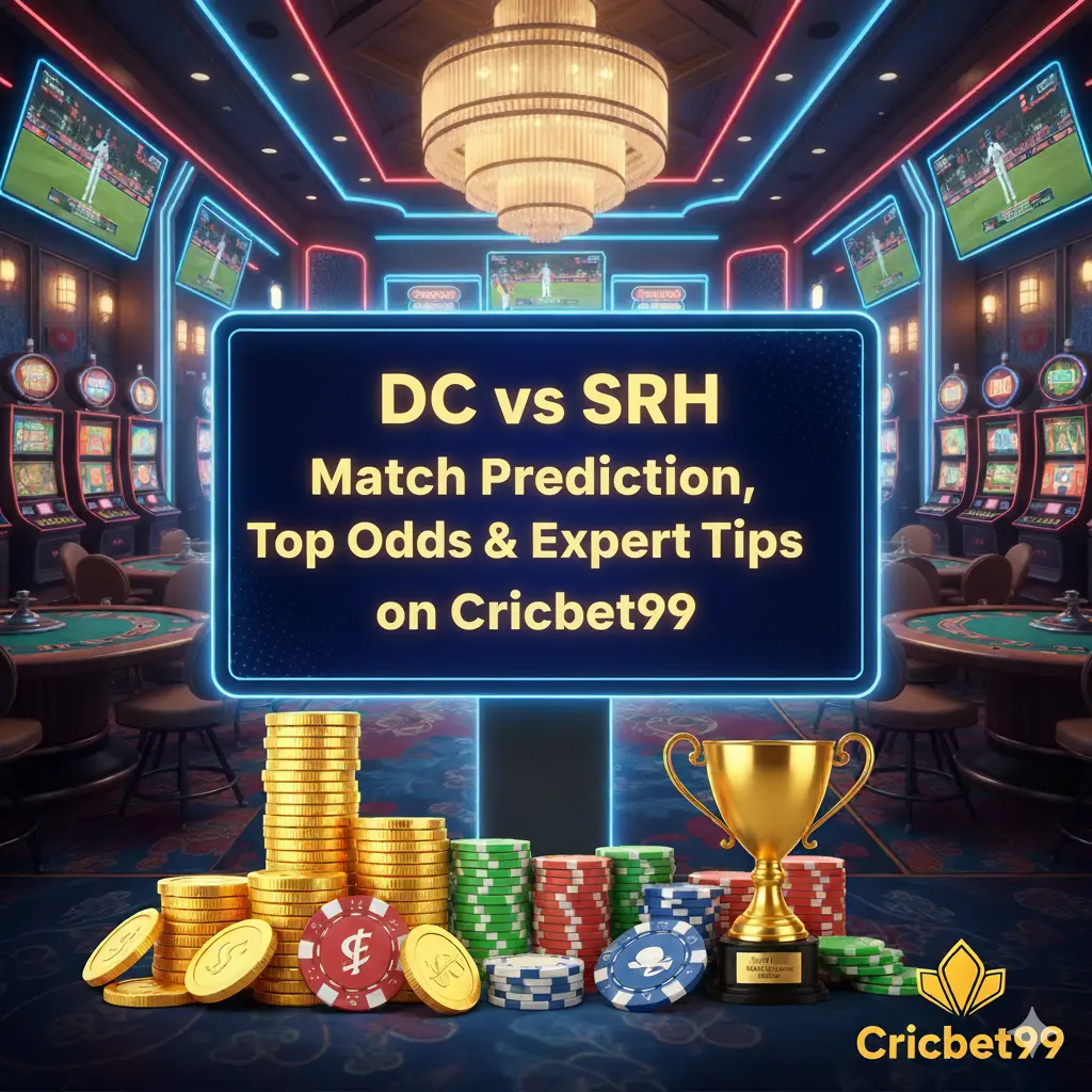 DC vs SRH Match Prediction, Top Odds & Expert Tips on Cricbet99