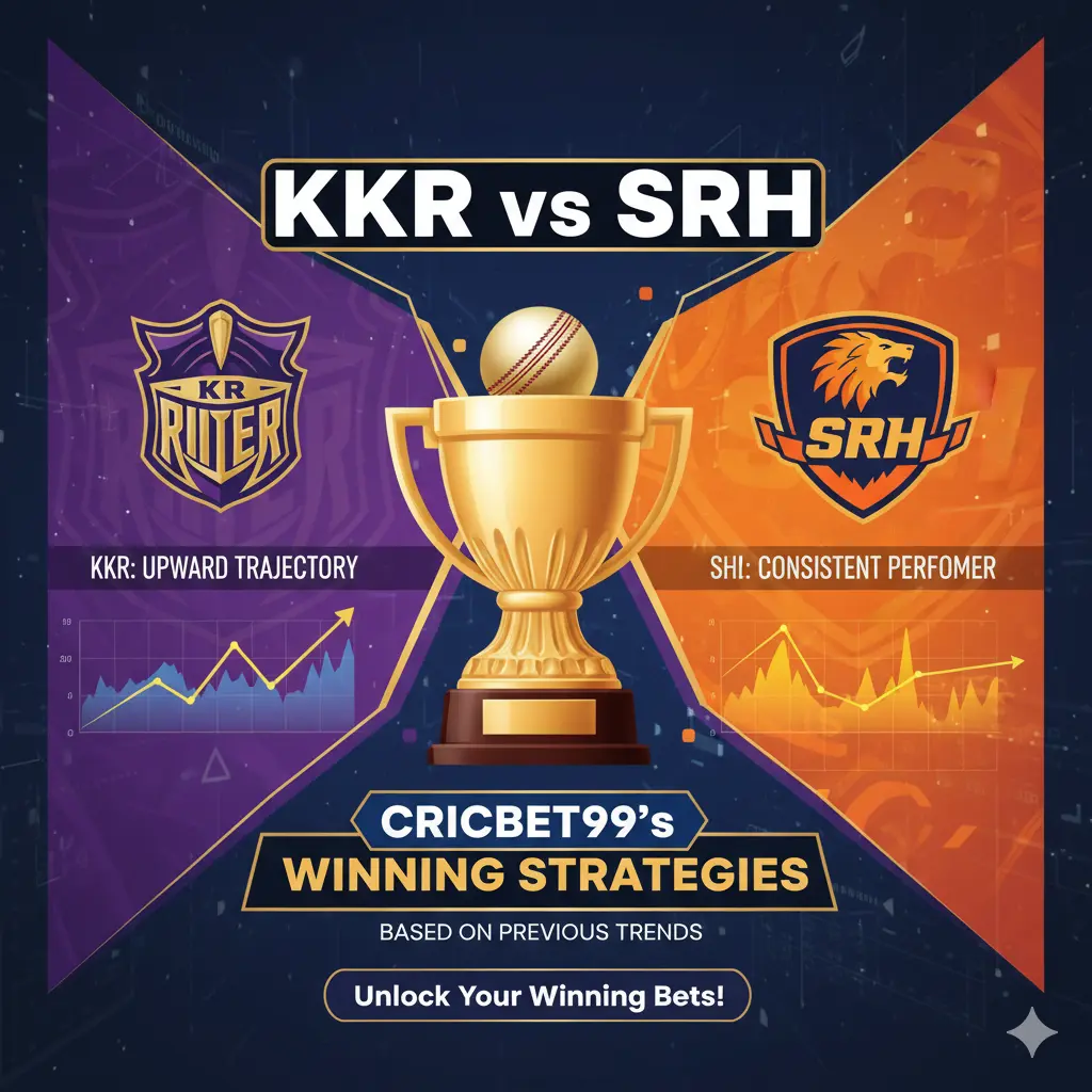 KKR vs SRH: CricBet99’s Winning Strategies Based on Previous Trends