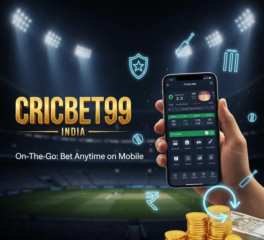 Cricbet99 On-The-Go: Bet Anytime on Mobile