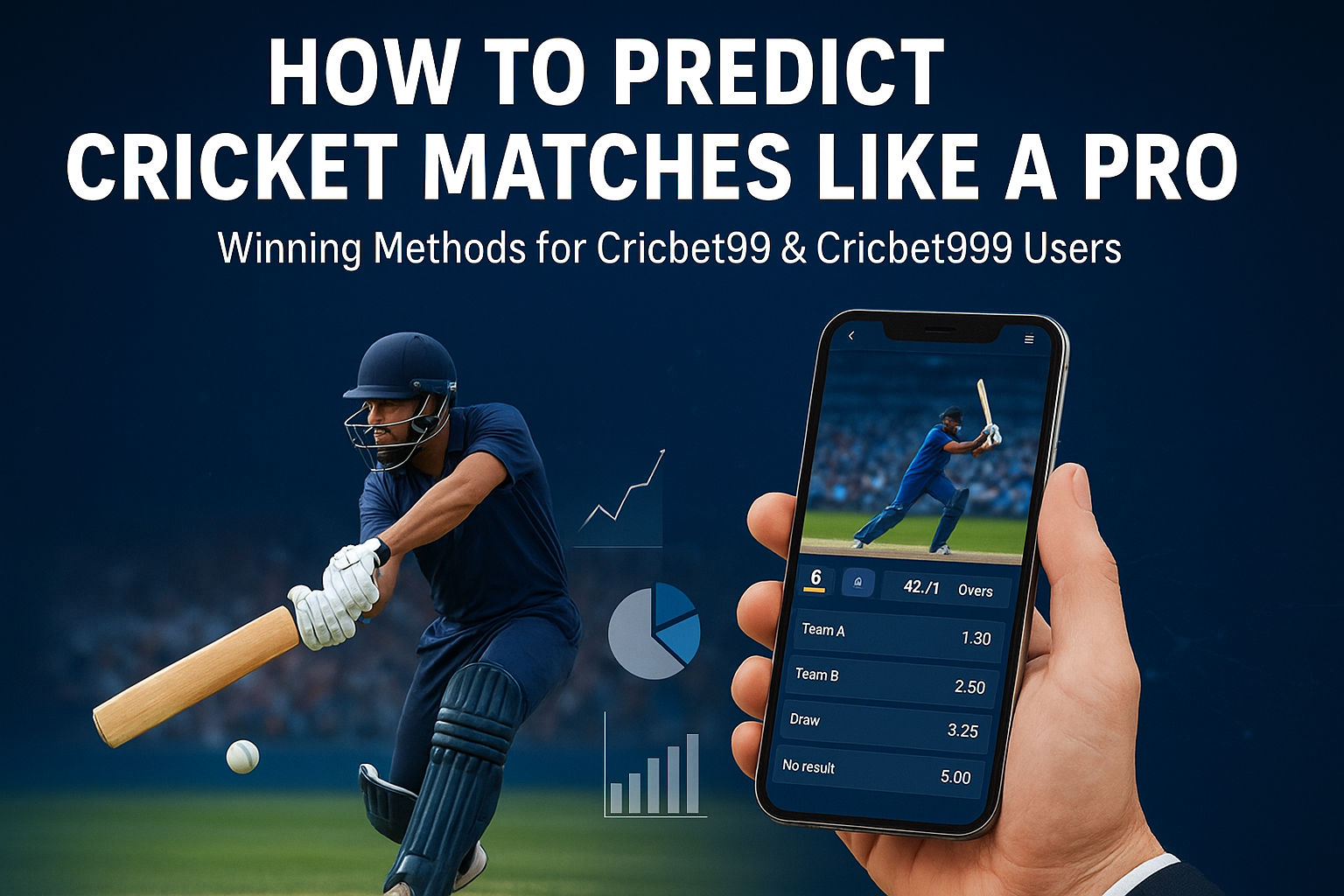 How to Predict Cricket Matches Like a Pro: Winning Methods for Cricbet99 & Cricbet999 Users