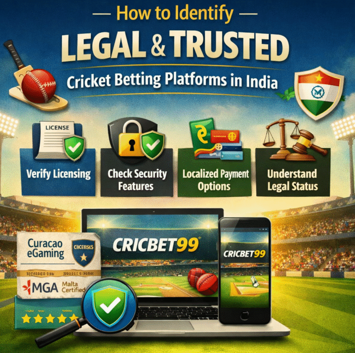 How to Identify Legal & Trusted Cricket Betting Platforms in India