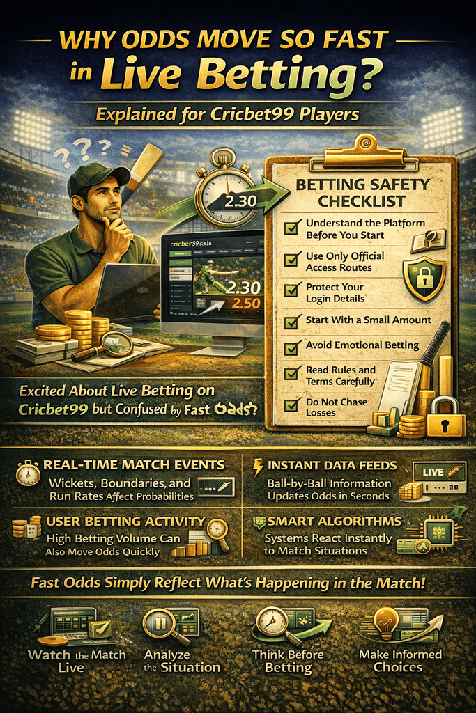 cricbet99 Online Betting odds Safety Guide