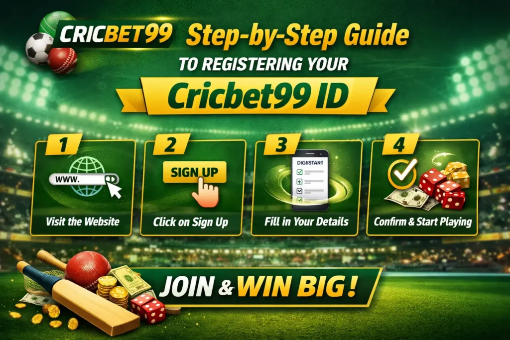 Step by Step Guide to Registering Your Cricbet99 ID